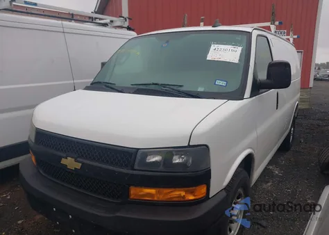 2021 Chevrolet Express Cargo Rwd 2500 Regular Wheelbase Wt из США, поврежденный, VIN 1GCWGAFP8M1303608